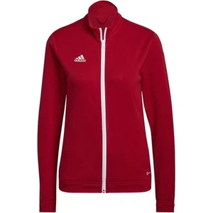 Chaqueta de entrenamiento para mujer adidas Entrada 22 chaqueta deportiva sudadera manga larga roja, M - Imagen 1 de 1
