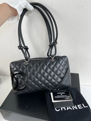 Chanel Cambon Bowling Bag Black - Image 1 of 4