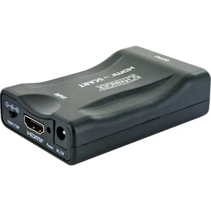 Schwaiger HDMI Scart Konverter HDMI Buchse zu SCART Buchse schwarz Umwandlung - Bild 1 von 6