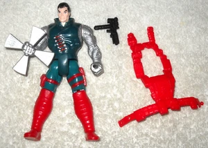 Marvel X-Men - Kane w/double fisted weapons (X-Force) - 100% complete (Toy Biz) - Picture 1 of 1