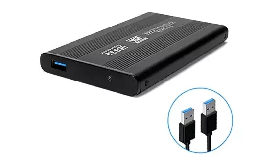 USB 3.0 to SATA Hard Drive Enclosure Caddy Case For 2.5" Inch HDD / SSD External - Image 1 of 1