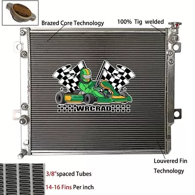 Radiador de aluminio para Toyota FJ Cruiser 2007-2014 2013 2012 4,0 L V6 AT DPI: 2580 Foto 1 de 4