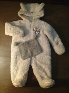 🐰Babyoverall Anzug Gr.62/68 Perfekt für den Frühling Oder Herbst Handmade Mütze - Bild 1 von 10