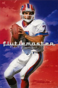 Doug Flutie FLUTIEMASTER Buffalo BIlls Vintage 1998 23x35 Costacos Wall POSTER - Picture 1 of 1