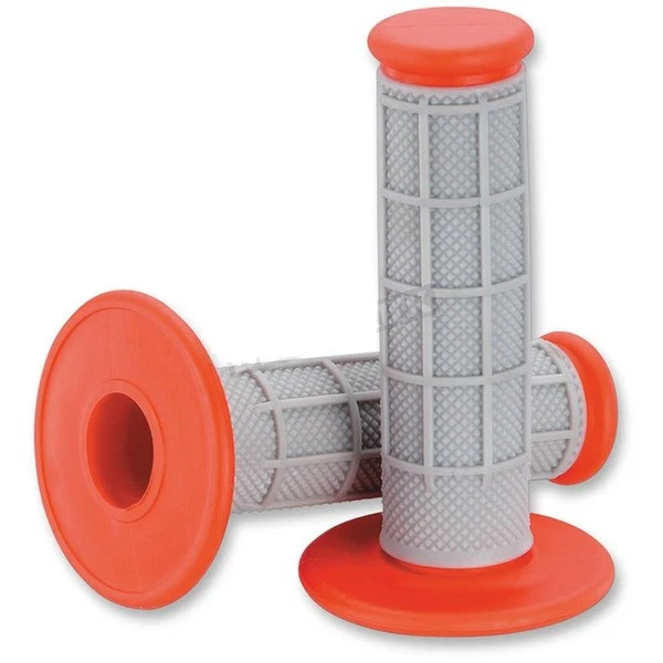 Empuñaduras Moose MX Half Waffle naranja gris KTM 65 85 105 125 144 150 250 350 450 525 Foto 1 de 1