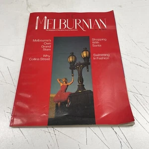 VINTAGE RETRO ORIGINAL Magazine 1980s Melburnian Aus Travel Souvenir Fashion Ad - Picture 1 of 13