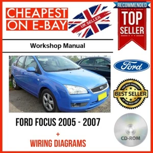 FORD FOCUS 2005 - 2007 Workshop Service Repair Manual Guide + WIRING DIAGRAMS - Picture 1 of 3