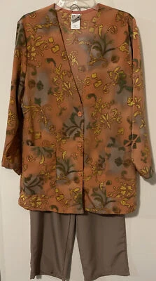 Vintage Style Uniform Advantage Womens Small/Medium Jacket & Pant Set! M796 - Image 1 of 4