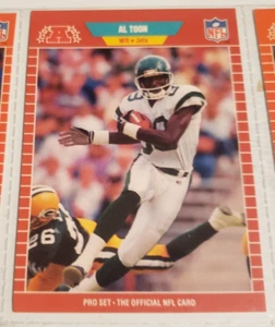 1989 Pro Set Card #308 Al Toon WR New York Jets ***40% OFF 2+ Cards - Picture 1 of 2