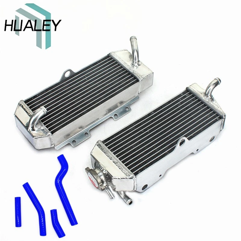 Radiador + Manguera Azul Para Yamaha YZ426F WR426F 2000-2002 / WR450F YZ450F 2003-2006 Foto 1 de 4