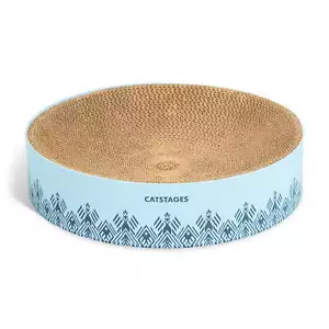 Cat Scratcher Bowl Blue,No assembly required,Healthy Nail Care,NEW - Picture 1 of 14