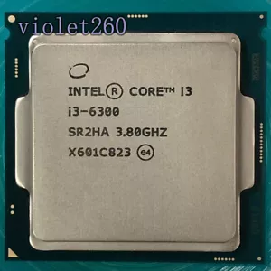 6Th Gen Intel Core i3-6300 LGA 1151 CPU Processor 3.8 GHz Dual-CoreSR2HA - Picture 1 of 1