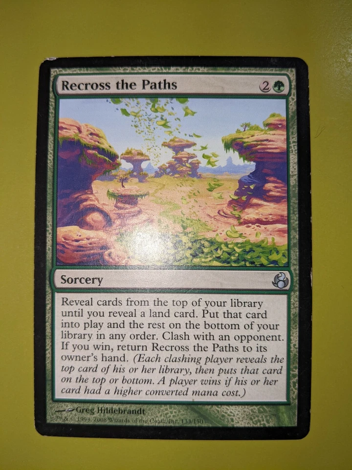 Recross the Paths x1 Morningtide 1x Magic the Gathering MTG  - Image 1 of 1