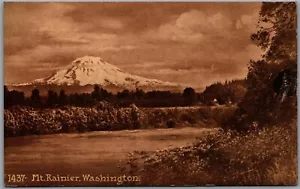 Postcard Mt. Rainier Washington 1910s Scenic View Cascades by Edward H. Mitchell - Bild 1 von 2