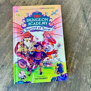 Tourney of Terror Book 2 Dungeon Academy Madeleine Roux Hardcover - Picture 1 of 5