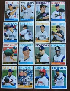 (VA) 2013 TOPPS HERITAGE MINOR LEAGUE SINGLES + inserts**SELECT Your Cards🔽
