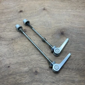 Ringle Ti Stix “Holey” Titanium QR Skewer Road Mountain Bike 100/130-135mm Pair - Picture 1 of 18