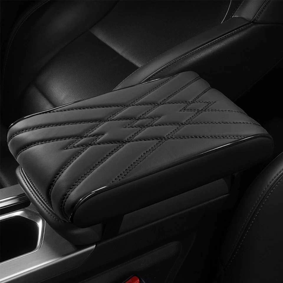 For TOYOTA Thick Car Armrest Cushion Cover Center Console Box Pad Protector Pad Foto 1 de 4