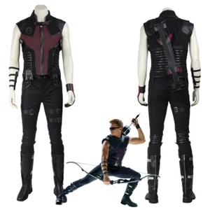 The Avengers Clint Barton Hawkeye Cosplay Costume Suit - Imagen 1 de 12