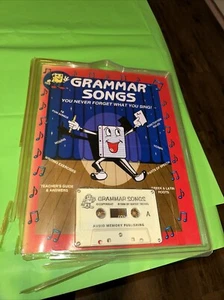 Grammar Songs by Audio (1996, Audio Cassette / Trade Paperback, Teacher's... - Picture 1 of 6