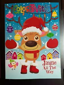 COLORTIVITY CHRISTMAS JINGLE ALL THE WAY! NEW COLORING & ACTIVITY BOOK FOR KIDS - Imagen 1 de 2