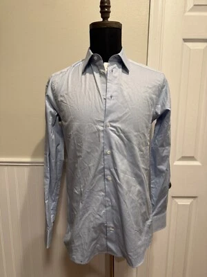 Camisa con botones Emporio Armani para hombre talla 14 1/2 por 37 Foto 1 de 4