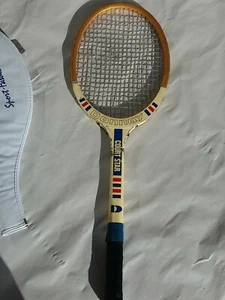 Raquette de tennis DONNAY COURT STAR raquette de tennis origine VINTAGE ANNÉES 70 bois - Photo 1/11