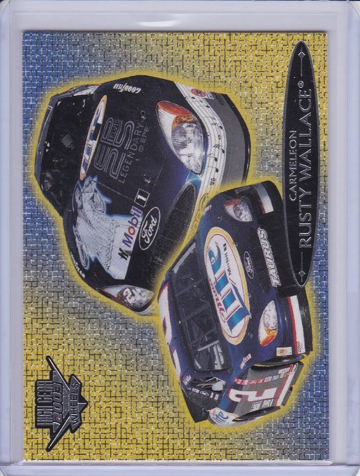 Rusty Wallace Carmeleon 2003 Wheels High Gear card 55 - Image 1 of 2