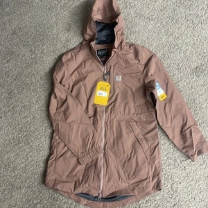 Carhartt Rain Defender Jacket Relaxed Fit Lightweight Women’s Medium (8-10) - Picture 1 of 7
