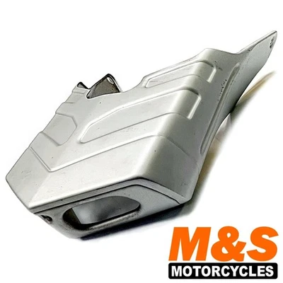 Ducati 749 999 Exhaust Heat Shield Silver | Genuine Ducati Part 46011161A - Image 1 of 4