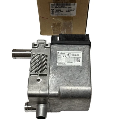 Intercambiador de calor calefacción auxiliar original Audi A8 4E D3 TDI con unidad de control 4E0819953D Foto 1 de 4