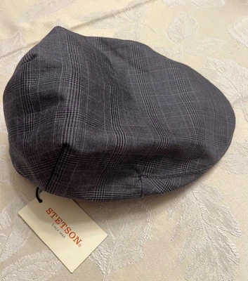 Gorra de conducción Stetson gris - nueva con etiquetas - talla XL Foto 1 de 4