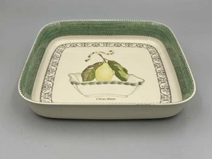 Wedgwood Sarah's Garden Green Border - 10,7/8" Square lasagne Dish. - Picture 1 of 2