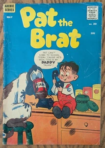 Archie Comics - Pat The Brat Issue 20 - 1957 - Picture 1 of 11