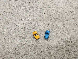 Vintage Galoob Micro Machines Mini Insiders Lot of 2 Shelby Cobra Plymouth Arrow - Picture 1 of 5