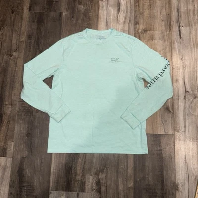 Camiseta Vineyard Vines XL Edgartown manga larga a rayas Foto 1 de 4
