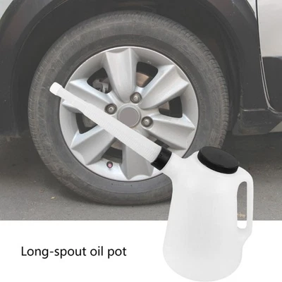Oil Measuring Jugs Oil Pot Automotive Oil Dispenser 5 Litre Leakproof Container - Image 1 of 4