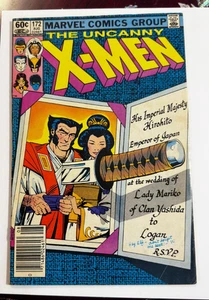 Uncanny X-Men # 172 Wolverine's wedding to Mariko GD/VG - Picture 1 of 6