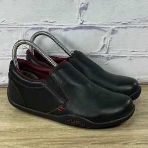 Kuru Kivi schwarze Damen-Slipper aus Leder Größe 6 bequeme Freizeithalbschuhe - Bild 1 von 8
