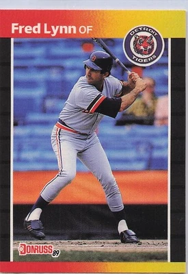 1989 Donruss #563 Fred Lynn - Image 1 of 2