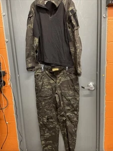 Pantalones de equipo táctico negros Emerson G3 MultiCam para hombre talla 35x33 - Camisa XL - Imagen 1 de 11