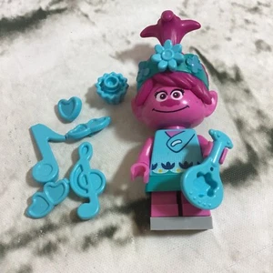 Lego Poppy 41252 41256 Trolls World Tour Minifigure W/ Accessories - Picture 1 of 5
