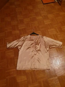 Damen Bluse Goldenebluse Oberteil Gr. 44 - Bild 1 von 2