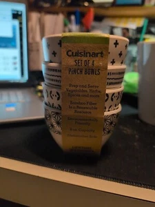 Cuisenart Pinch Bowl Set 4 Bowls Bamboo Brand new in Package - Bild 1 von 5