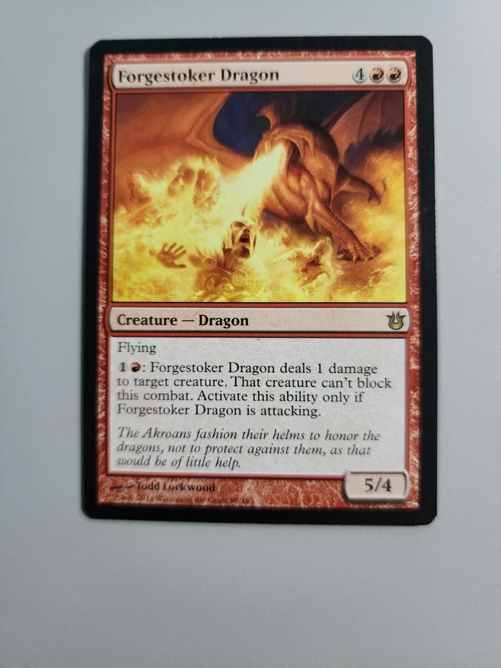 MTG Forgestoker Dragon Born of the Gods 98/165 Regular Rare - Image 1 of 1