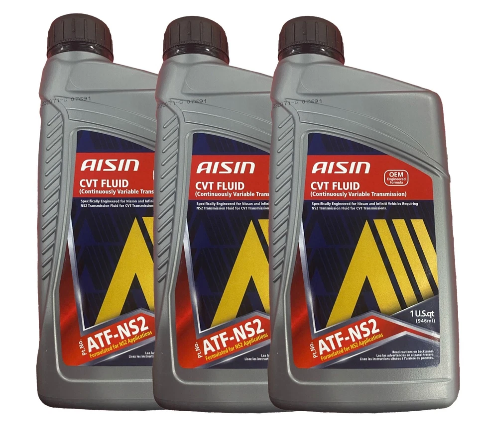 Líquido de transmisión automática Aisin de 3 cuartos de galón para Nissan Chevrolet Dodge Jeep Saturn 3 x 1 qt Foto 1 de 1