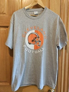Cleveland Browns Football Men’s T-Shirt Sz XL Gray Cotton Blend NFL - Picture 1 of 3