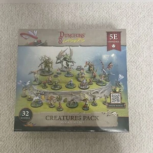 Dungeons and Lasers Creatures Pack Miniaturen Set 32 Modelle 5E kompatibel Sealed - Bild 1 von 3