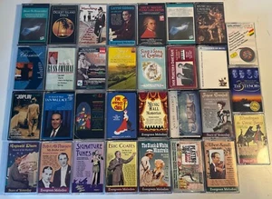 Vintage Cassette Tape Album Bundle Joblot 31 Tapes In Case - Picture 1 of 16