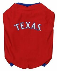 Sporty K9 Texas Rangers Baseball Jersey for Dogs - Sz Large - New in Package